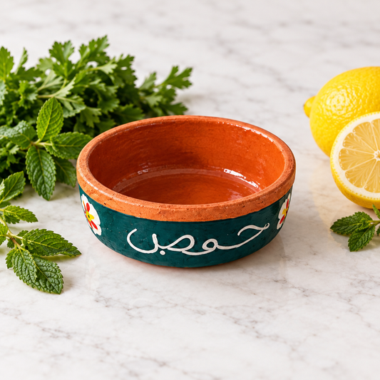 Single Lebanese Terracotta Mezze Bowl